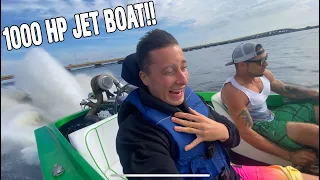 1000 HP Turbo Jet Boat!!