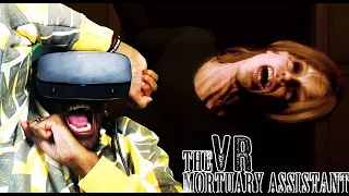 ALONE WITH THE DEAD IN VR! | The Mortuary Assistant VR w/ ❤️ Heart Rate Monitor