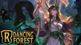 Dancing Forest - Irelia , Maokai & Snapvine Deck - Legends of Runeterra Gameplay - Patch 2.9.0