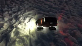 Traxxas Trx4 Sport Traxx tearing up the snow Mambax 3800kv was working hard