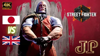 STREET FIGHTER 6 - OFFICIAL JP REVEAL 4K (JP vs ENG)