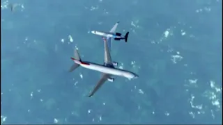 GOL Flight 1907 and Embraer Legacy 600N 600XL - Crash Animation