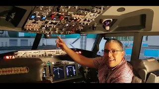 Boeing 737-800NG - Dubai to Muscat Series - Electrical Power Up explained. Part 1