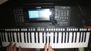 Yamaha PSR s775 Зеленоглазое такси style OczyZieloneBaciary