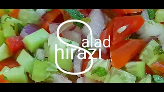 How To Make Traditional Iranian/Persian Salad Shirazi By Homemade Food #salad #saladrecipe #food