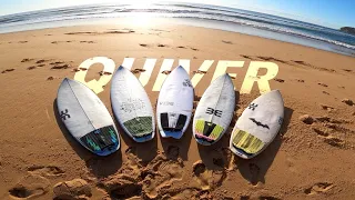 POV SURFING MY ENTIRE QUIVER!! (AIRS, BARRELS & TURNS)