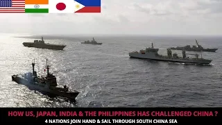 4 NATIONS CHALLENGE CHINA IN SOUTH CHINA SEA !!