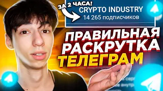 Как Раскрутить Телеграм Канал ПРАВИЛЬНО в 2023 🚀