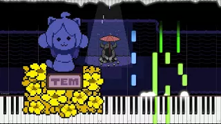 Undertale // Memory | LyricWulf Piano Tutorial on Synthesia // OST 34