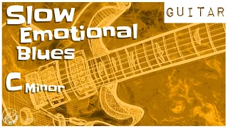 Slow Emotional Blues Backing Track in C Minor