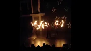 Pine Bay Holiday Resort fire show