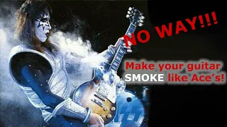How to make your own ACE FREHLEY smoking guitar!