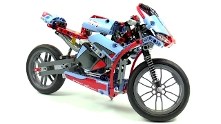 Lego Technic 42036 Street Motorcycle Speed Build And Review