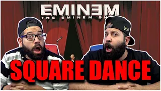 THE GOOD OLD DAYS!! EMINEM - SQUARE DANCE *REACTION & REVIEW!!