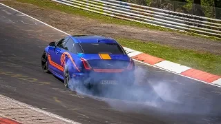 FORBIDDEN DRIFTS AT THE NÜRBURGRING - Nordschleife Best of Drifts, Slides & Fails!