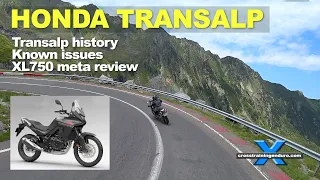 Honda XL750 Transalp meta review and Transalp history/known issues︱Cross Training Adventure