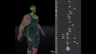 Houdini Fx  Creating Complex Appearance Effects with Accumulative Solvers and Connected Polylines