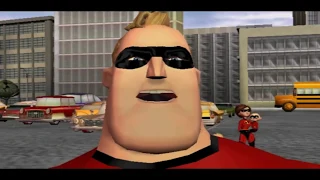 The Incredibles: Rise of the Underminer. Lv.1 "Digger Threatens", Russian version, longplay.