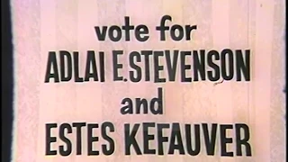 Adlai Stevenson [D-IL] 1956 Campaign Ad “[Tax Relief]”