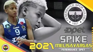 Melissa Vargas | Fenerbahce vs.Vakifbank | Türkey Volleyball League 2021