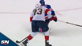 Panthers' Carter Verhaeghe Fakes Out Rangers' Alex Wennberg And Rips One Five-Hole On Power Play