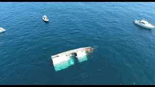 Okaloosa Artificial Reef Project: Sinking of the BRANNON in the Gulf of Mexico off Destin, Florida