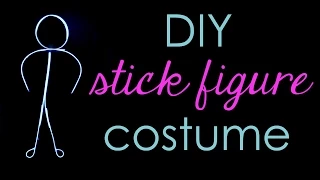 DIY Stick Figure Costume Tutorial