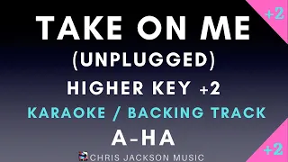 A-ha - Take On Me (Unplugged) Higher Key (+2) Piano & Cello Acoustic Karaoke / Backing Track