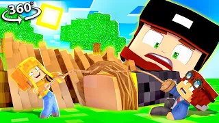 Minecraft But With a SHRINK-INATOR! in 360