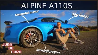 Može li Francuz🇫🇷 biti bolji od Porschea? Alpine A110S - Jura se fura