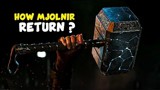 How did Mjolnir return In Thor Love & Thunder? Jane Foster Is Worthy? [Explained In Hindi]