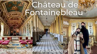 easy day trip from Paris | Château de Fontainebleau - one of the largest castles in France | vlog