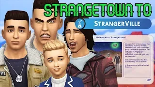 THE GRUNT'S 👽🌵 FROM STRANGETOWN TO STRANGEVILLE COLLAB FT. PLUMIOUX + SIMFAN923 || THE SIMS 4