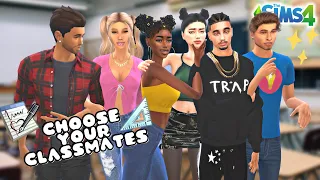 How to Choose Your Classmates for High School Years! | Sims  4 mods