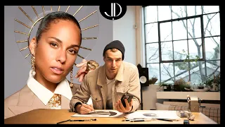 Alicia Keys DM'd me - Can You Do A Drawing In Three Days?