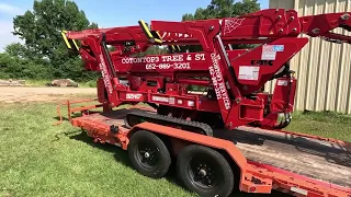 Unloading the CMC 92hd spider lift