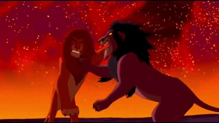 The Lion King - Simba vs Scar (HD) Greek