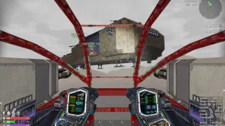 Attack on Ai Patrol Vessel - Hover Tank Firing with all turrets from Hangar of CV | Empyrion alpha 6