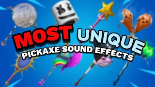 Most Unique Pickaxe Sound Effects in Fortnite🔊