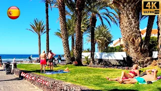 Beach walk travel vlog las americas. Tenerife today 4K