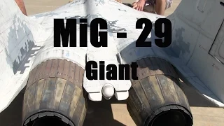 RC Jet Twin Turbine Scale MiG-29 Airplane