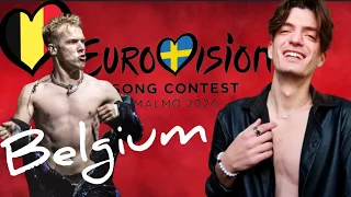 WOW! Reacting to Mustii and "Before the Party's Over" | Belgium Eurovision 2024