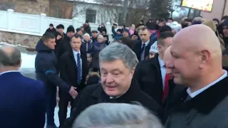 Порошенко в городе Бердичеве