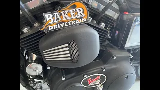how to Install baker XL6 - 6 speed and Barnett clutch on a Harley Davidsonn Sportster 2003