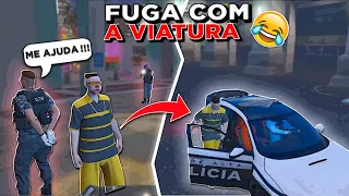 SEQU3STREI UM PM e DEI FUGA DE VIATURA no GTA RP 😂 (Modder Clips)