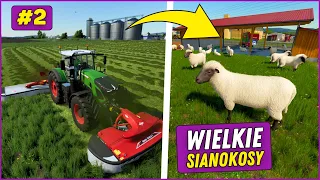 🐑 Pierwsze barany na mojej ogromnej farmie! 🐑 Czeski film #2 🌾 FS22 timelapse