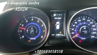 Часть 1. Hyundai SantaFe 3.3 GDI приехала на половине двигателя