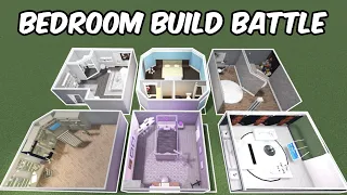 50k BEDROOM BUILD BATTLE IN BLOXBURG