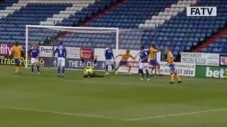 Oldham Athletic vs Mansfield Town 1 - 1, FA Cup Second Round Proper 2013-14 highlights