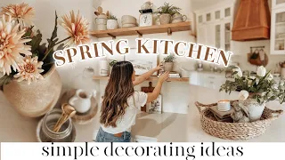 KITCHEN DECORATE WITH ME FOR SPRING 2023 | SIMPLE KITCHEN DECORATING IDEAS